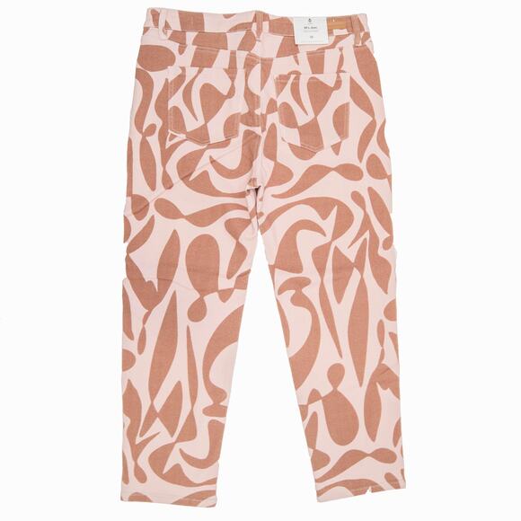 Sanctuary Animal Print Lion River High Rise Straight 90's Jeans Size 33 - Picture 3 of 14